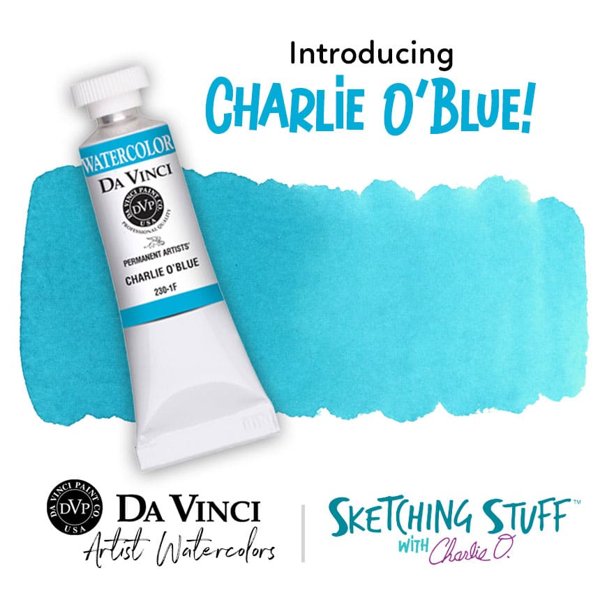 Charlie O'Blue Watercolor Tube